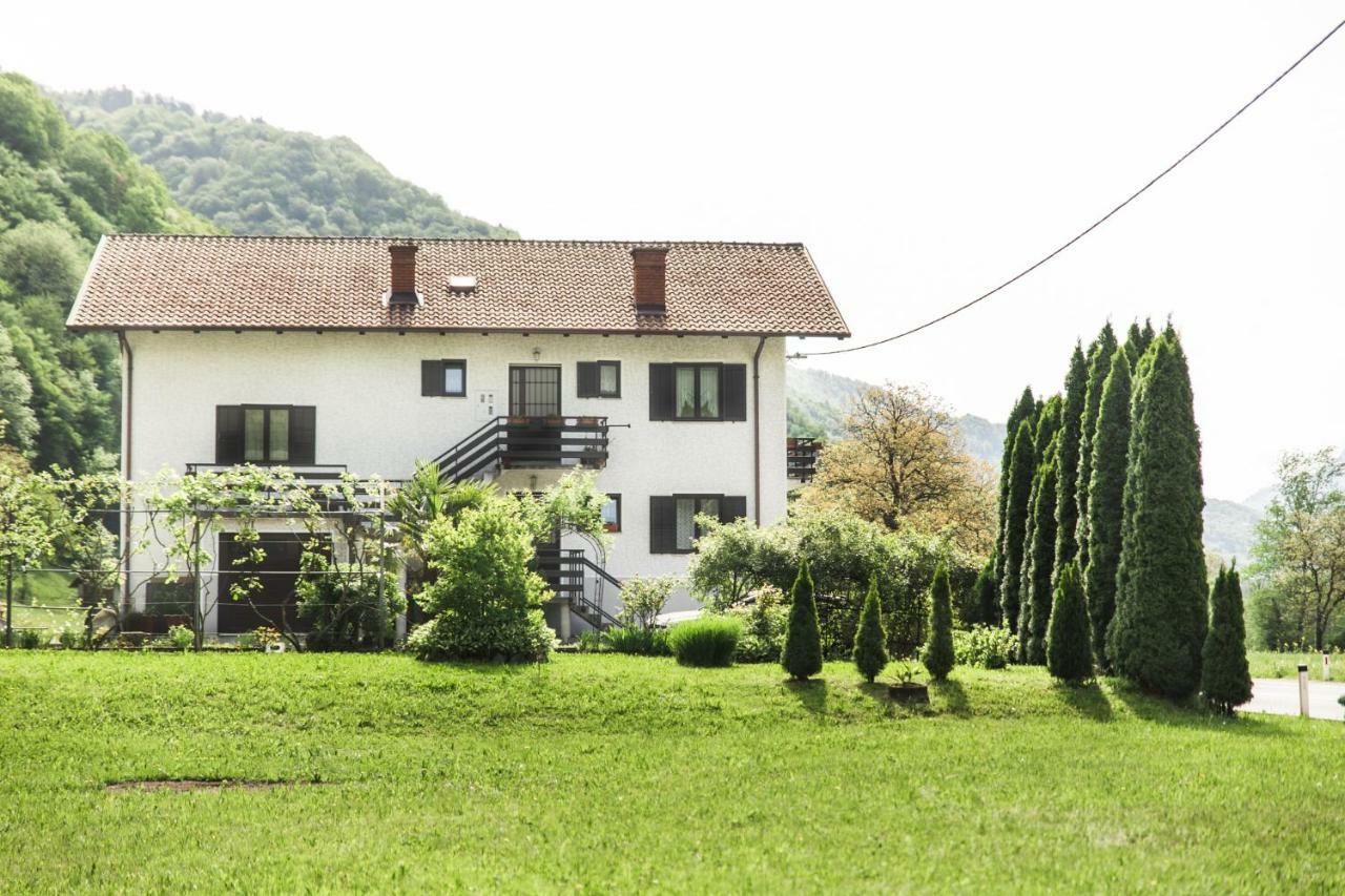 Sobe Baca Most na Soči Exterior foto