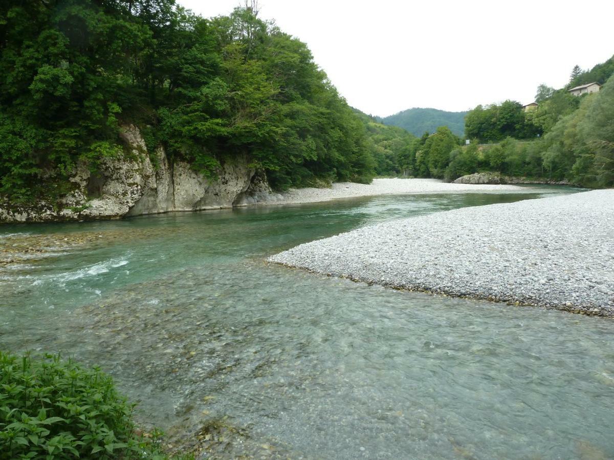 Sobe Baca Most na Soči Exterior foto